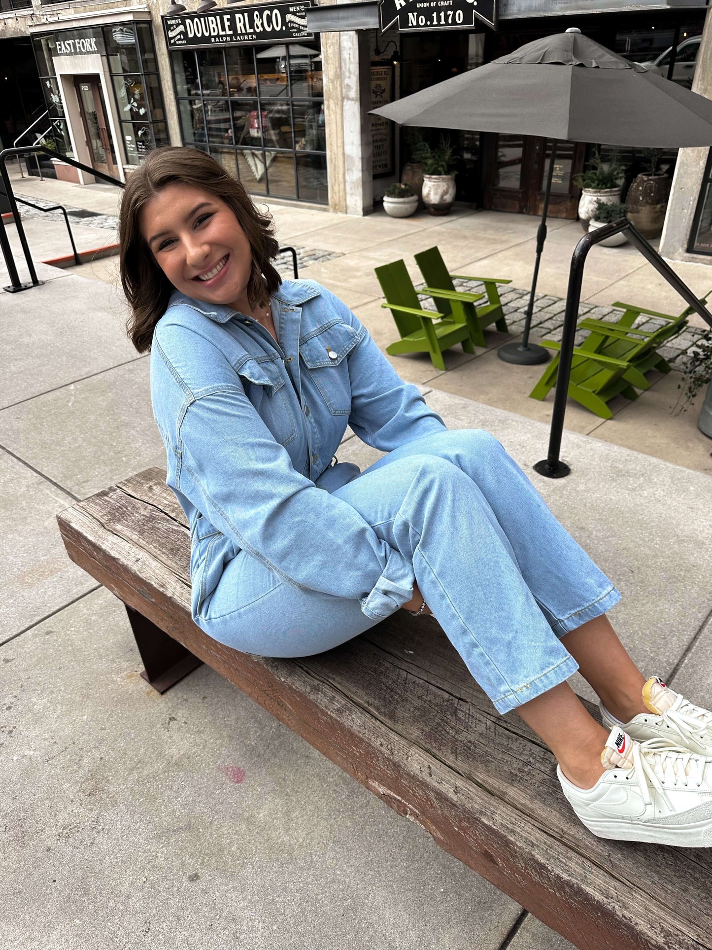 Dallas Denim Jumpsuit