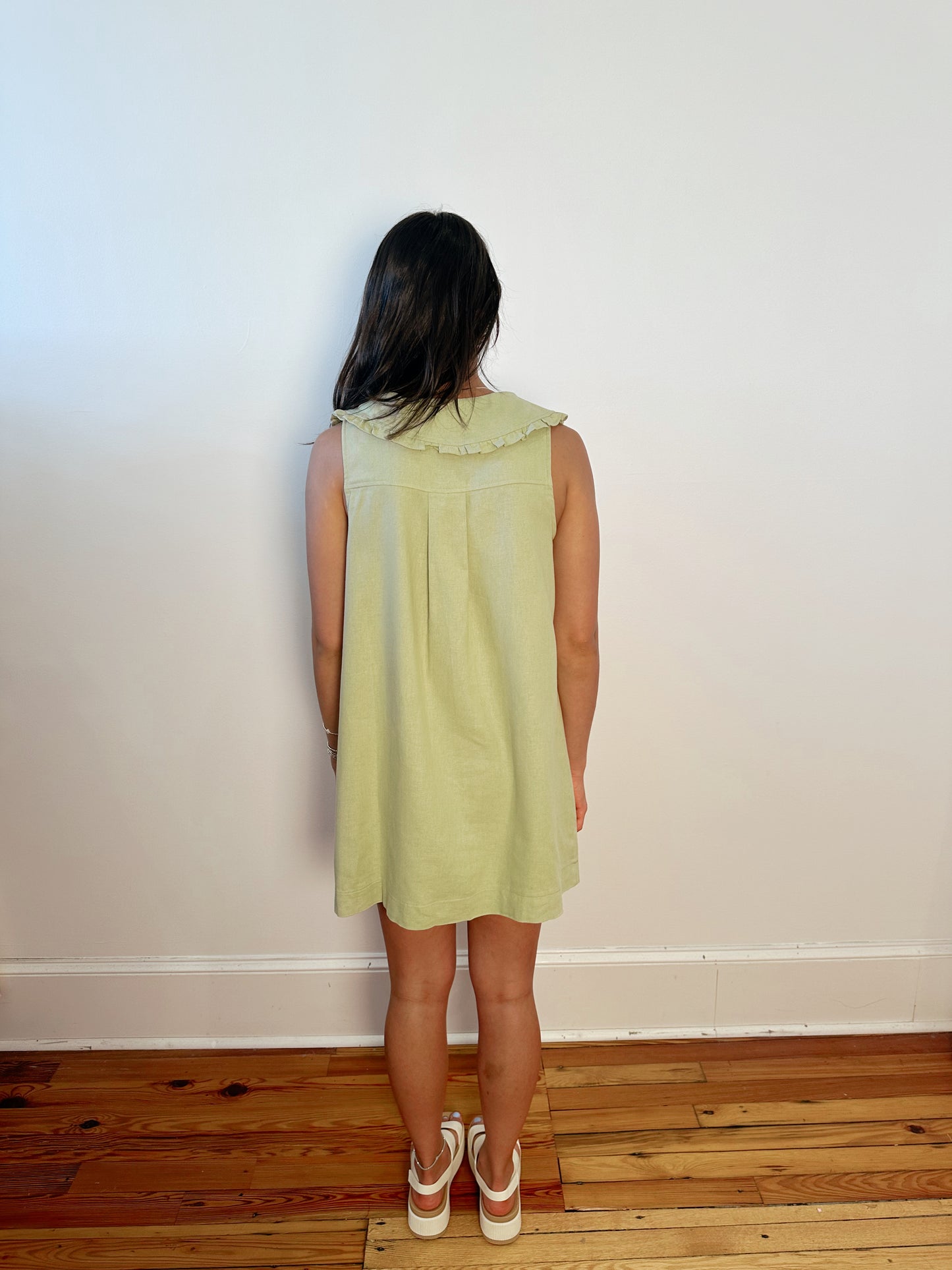 Alice Frill Collar Mini Dress