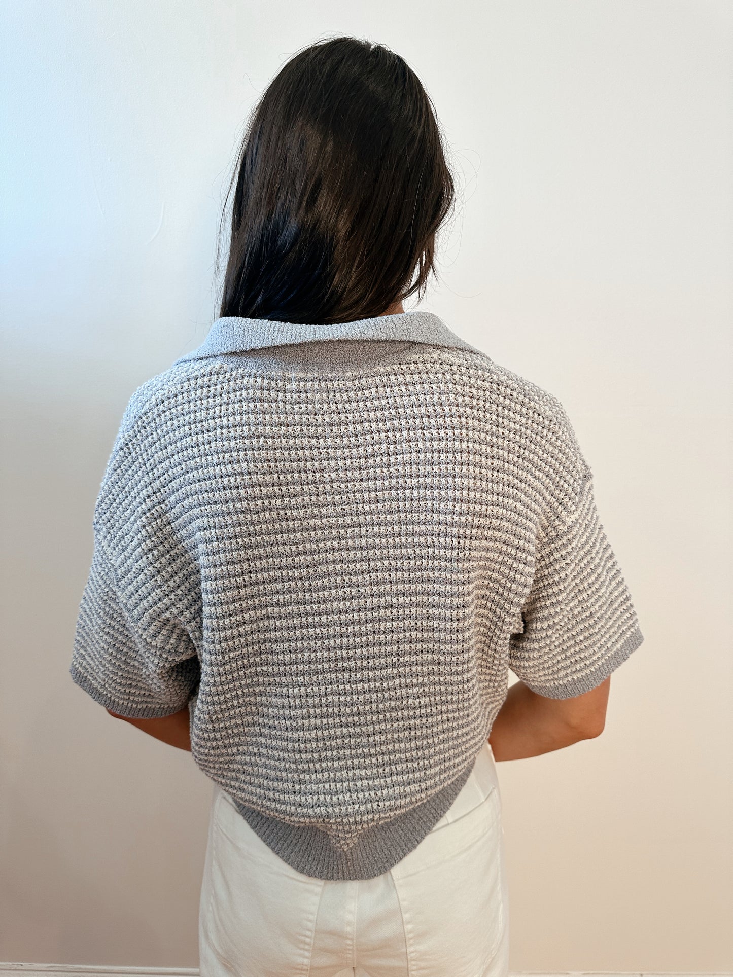 Elizabeth Knit Striped Top