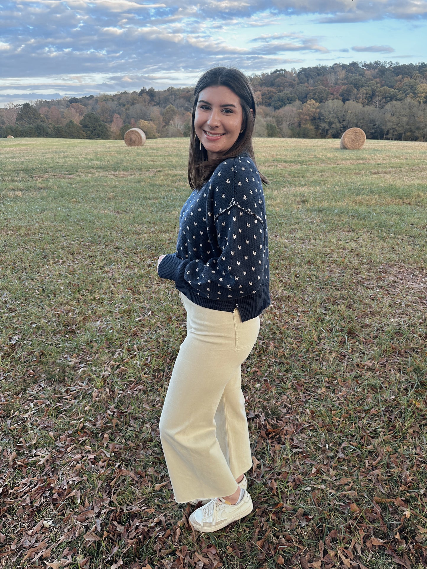 Harper High Waisted Wide Leg Denim Pants