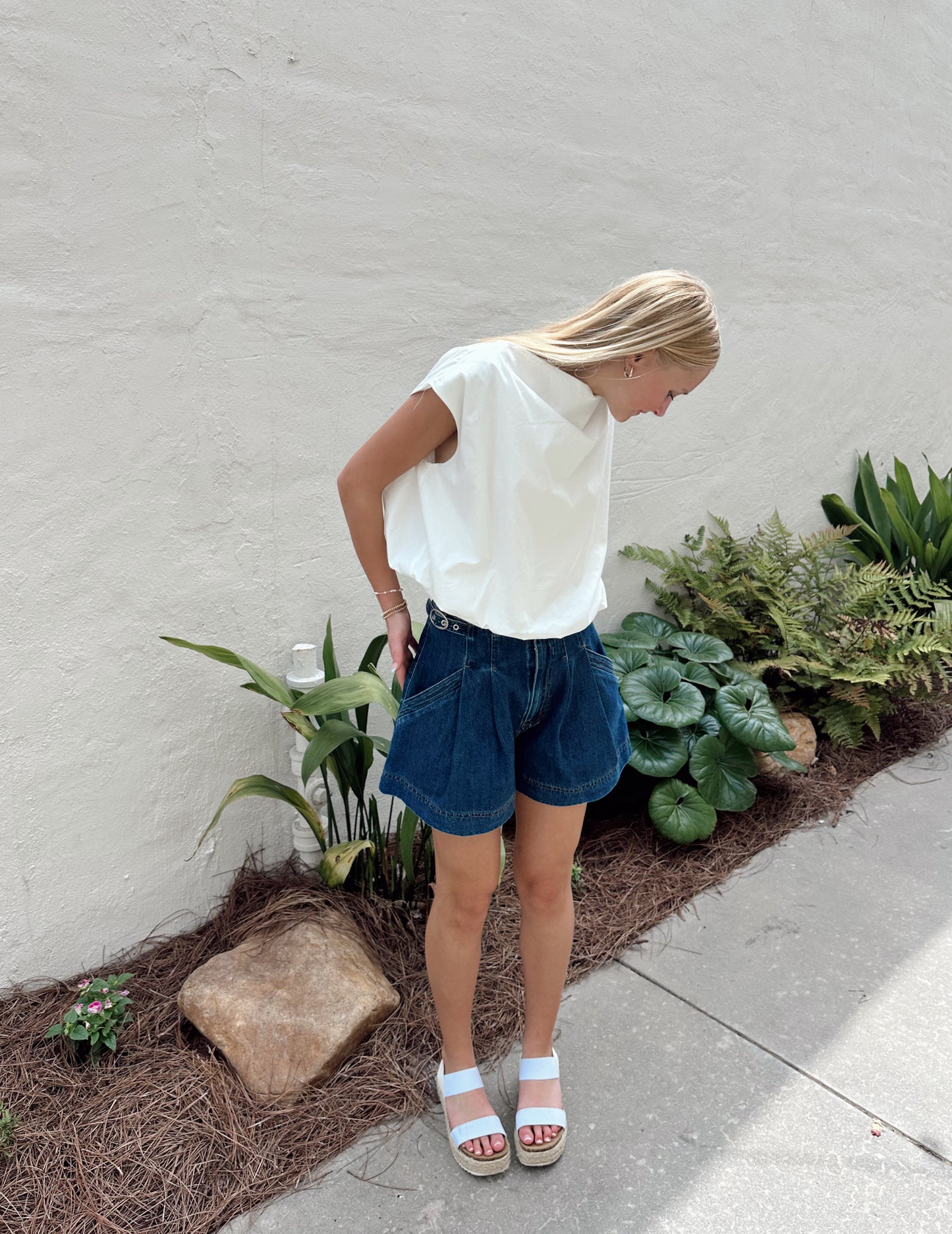 Darcy Denim Shorts