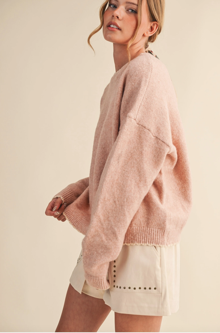 Adeline Pink Sweater