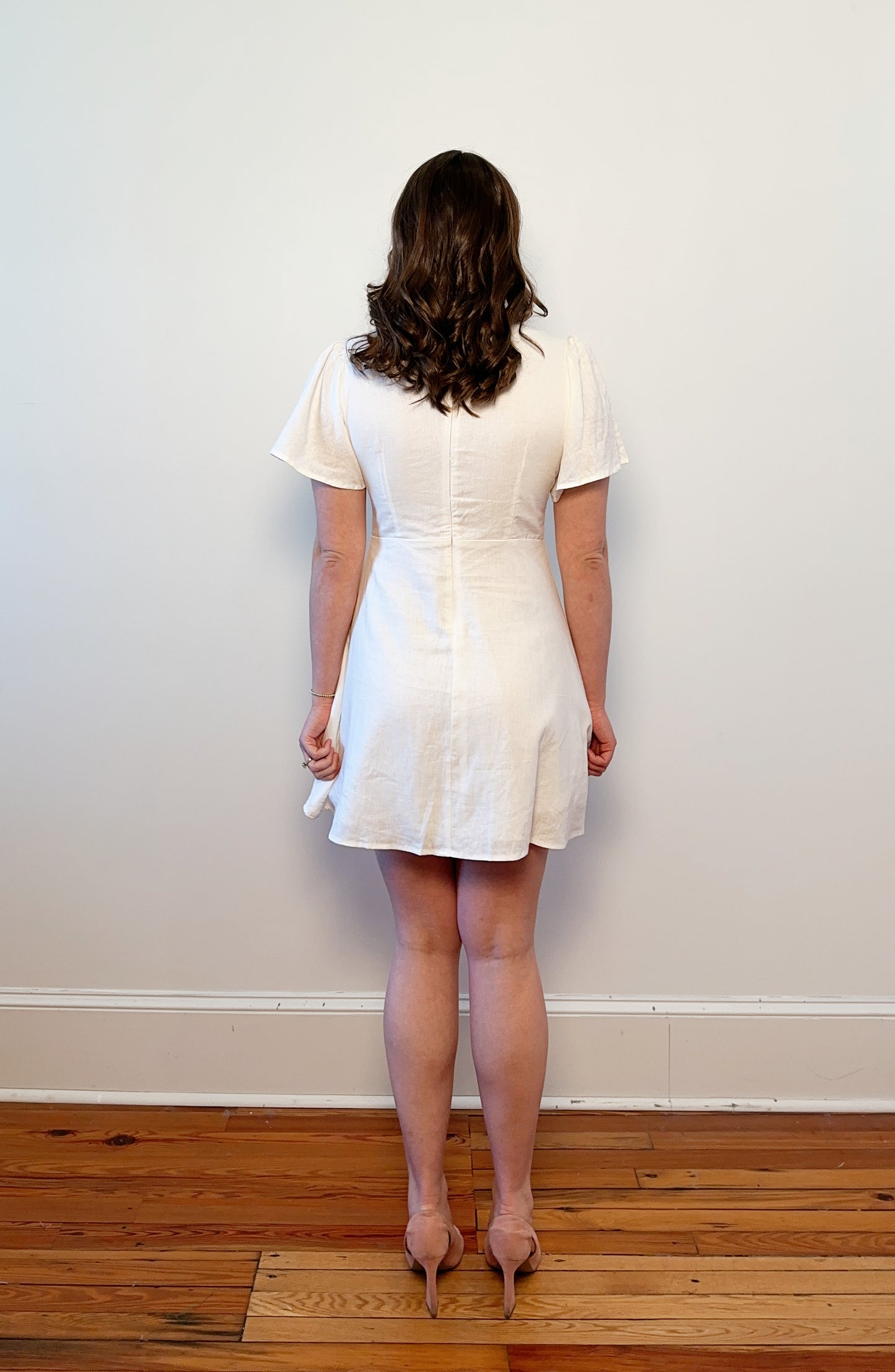 Monroe White Mini Dress