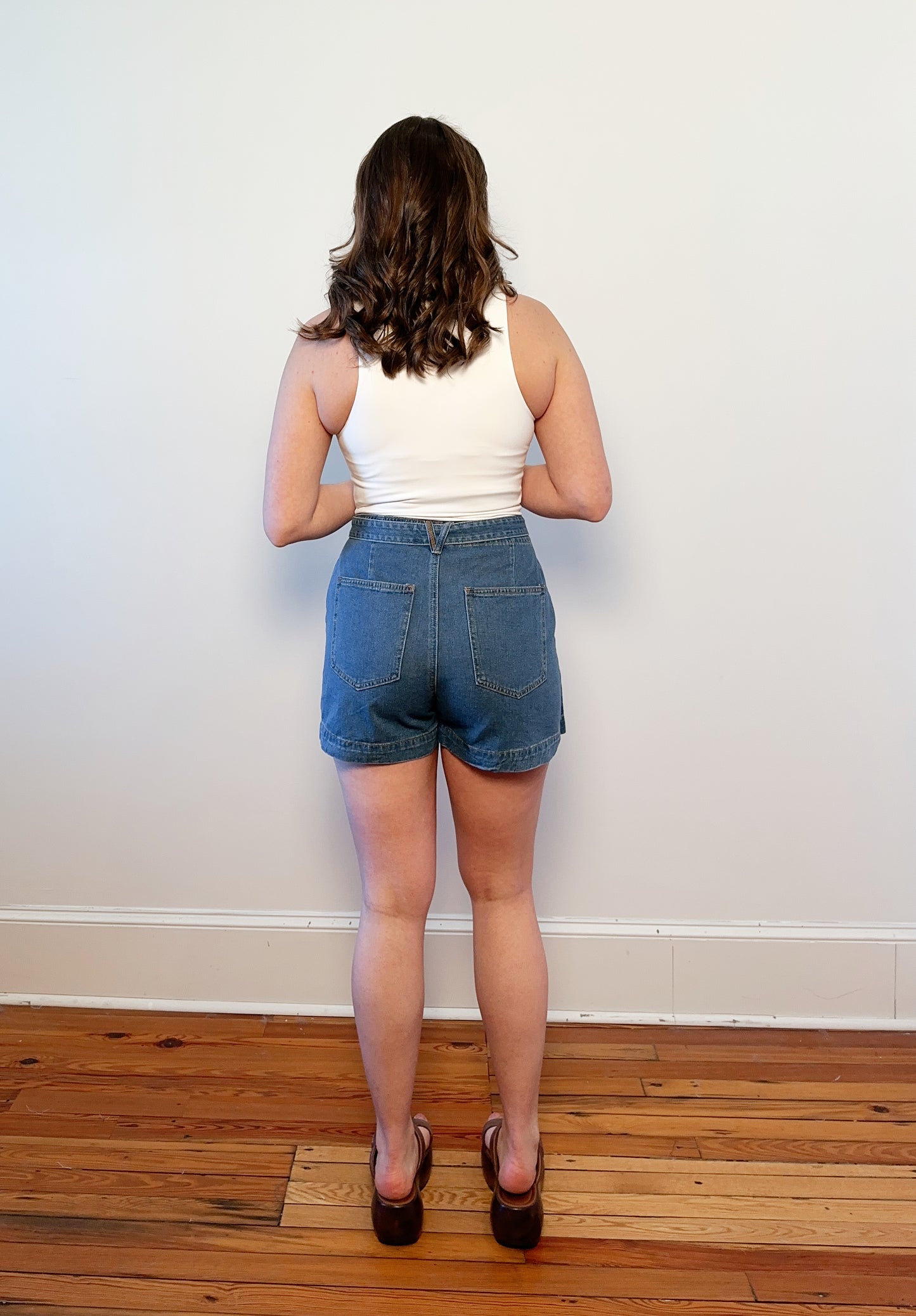 Demi Denim Skort