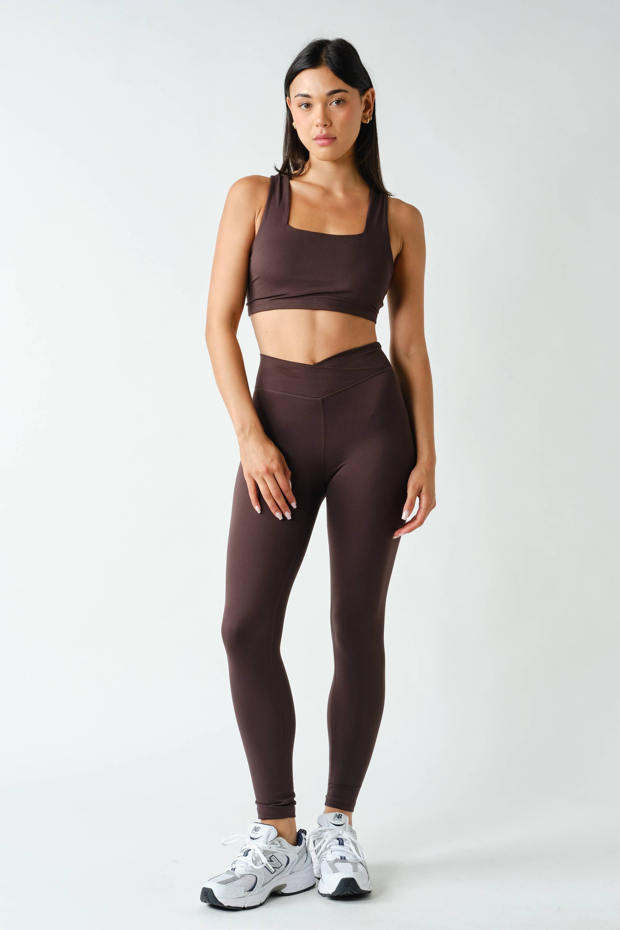 Chocolate Windbreaker Legging Set