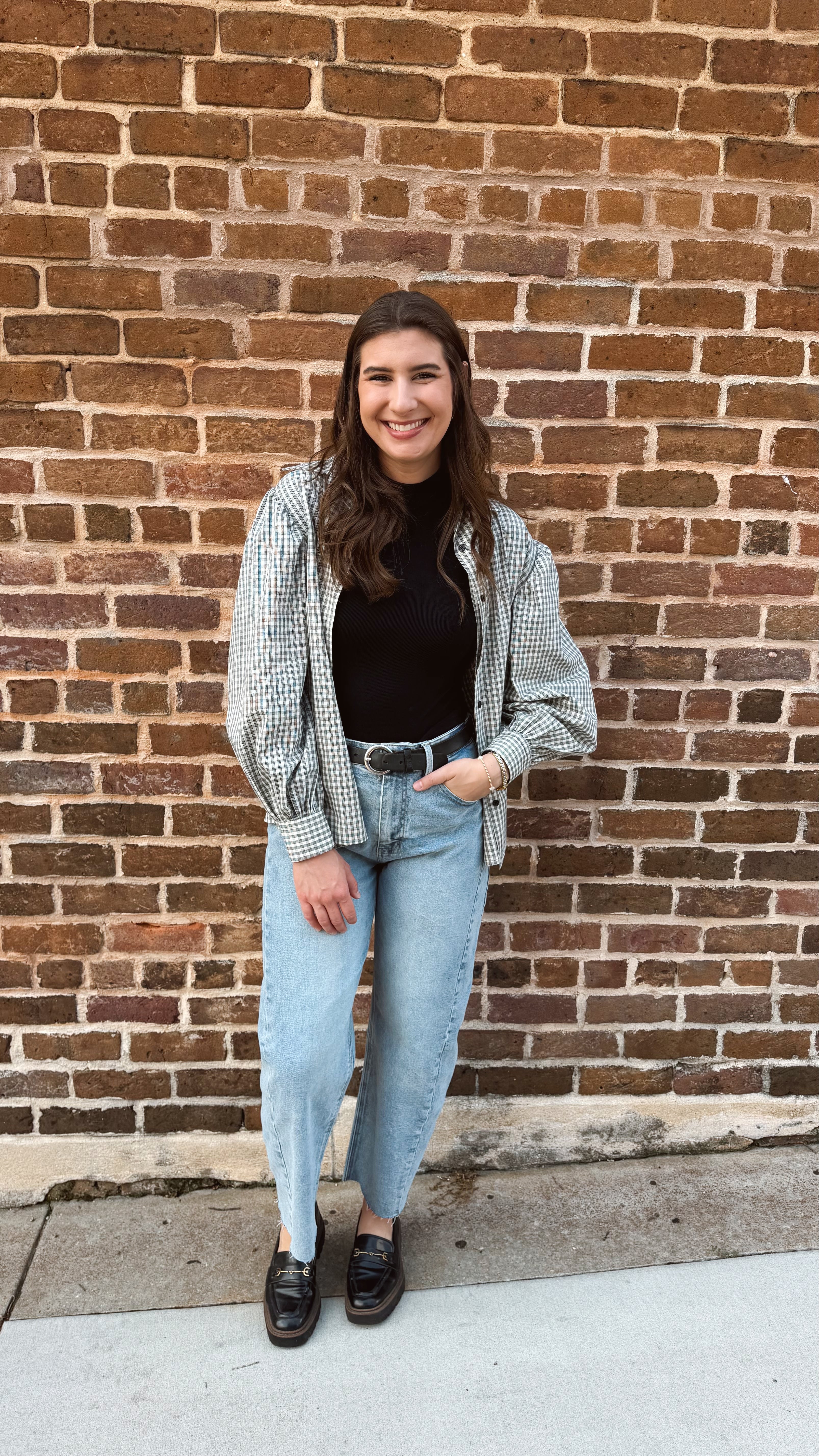 Selena Gingham Shirt