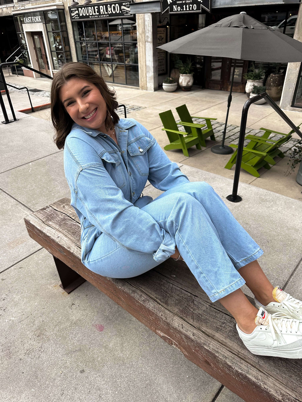 Dallas Denim Jumpsuit