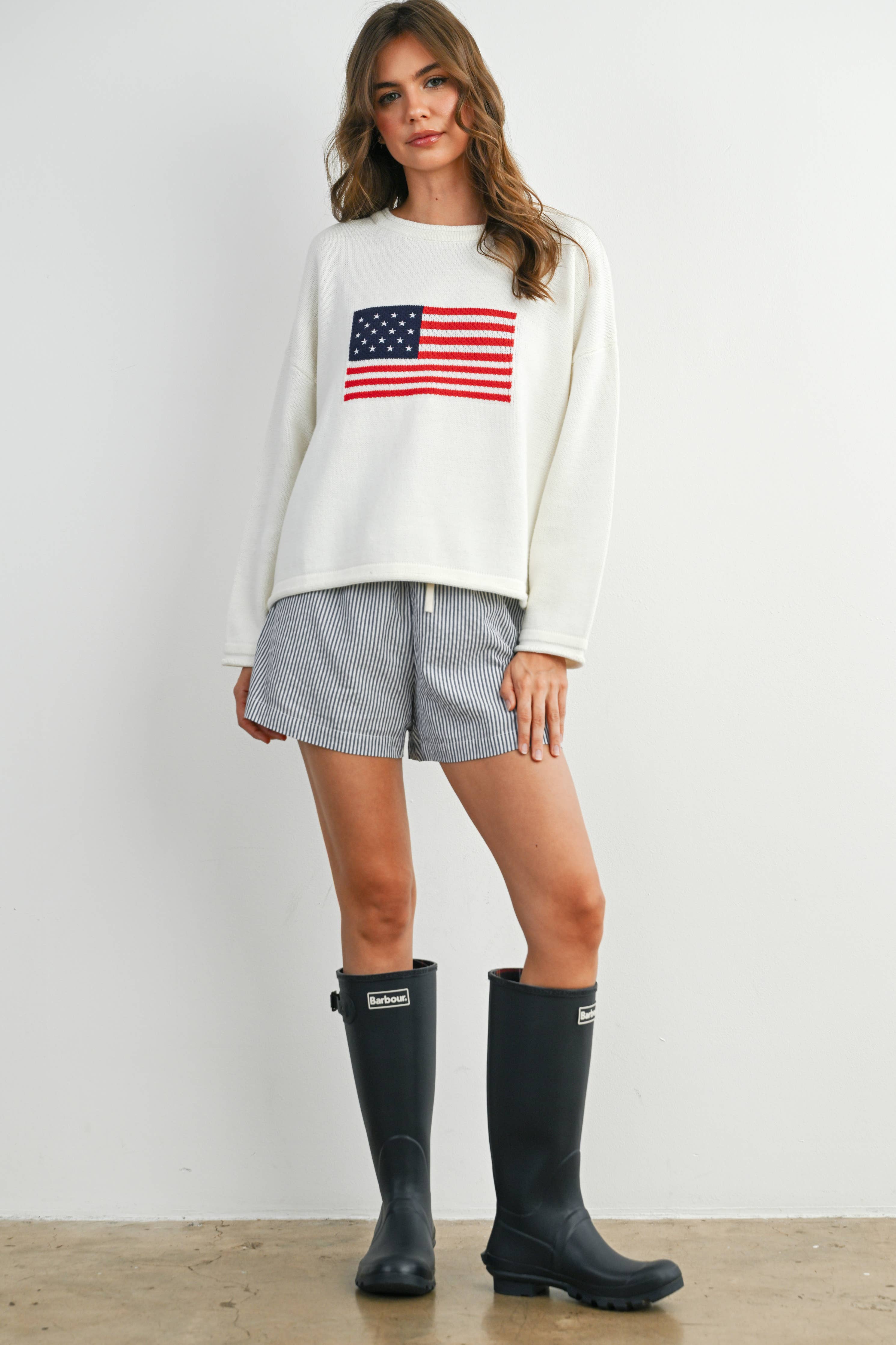 East Coast Striped Shorts