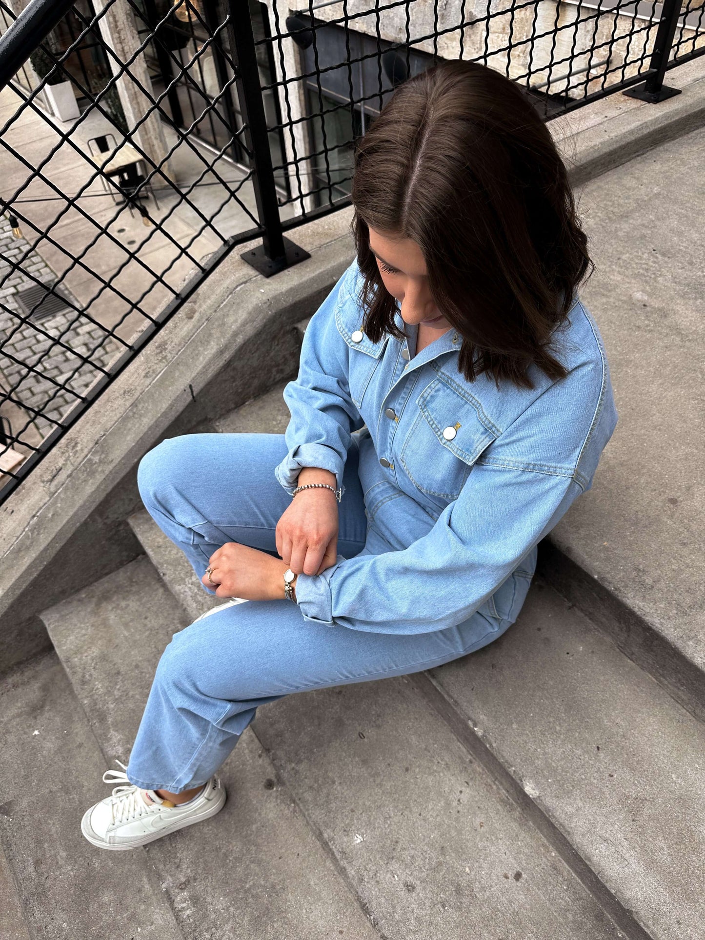 Dallas Denim Jumpsuit