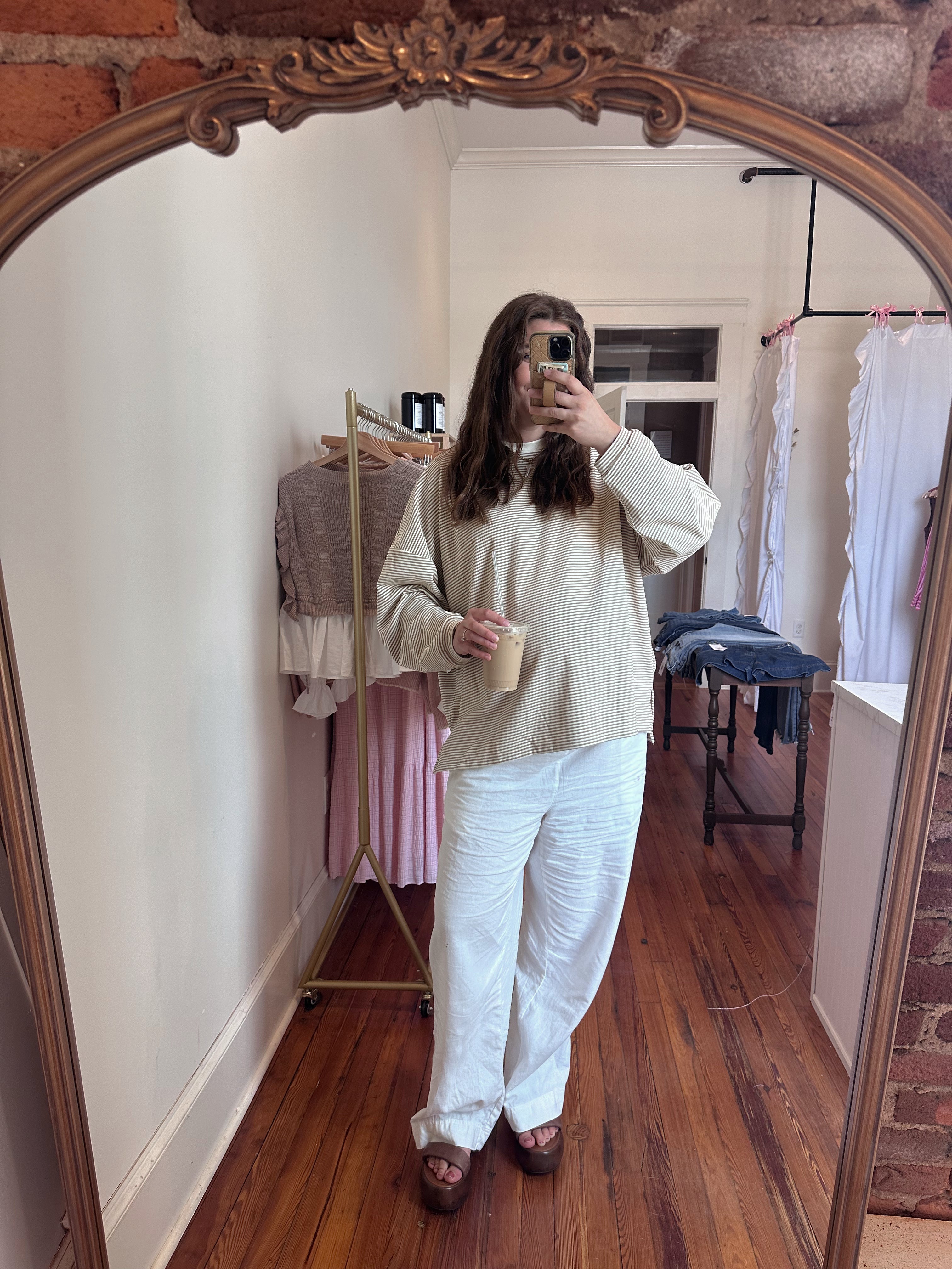 Bella Striped Pullover