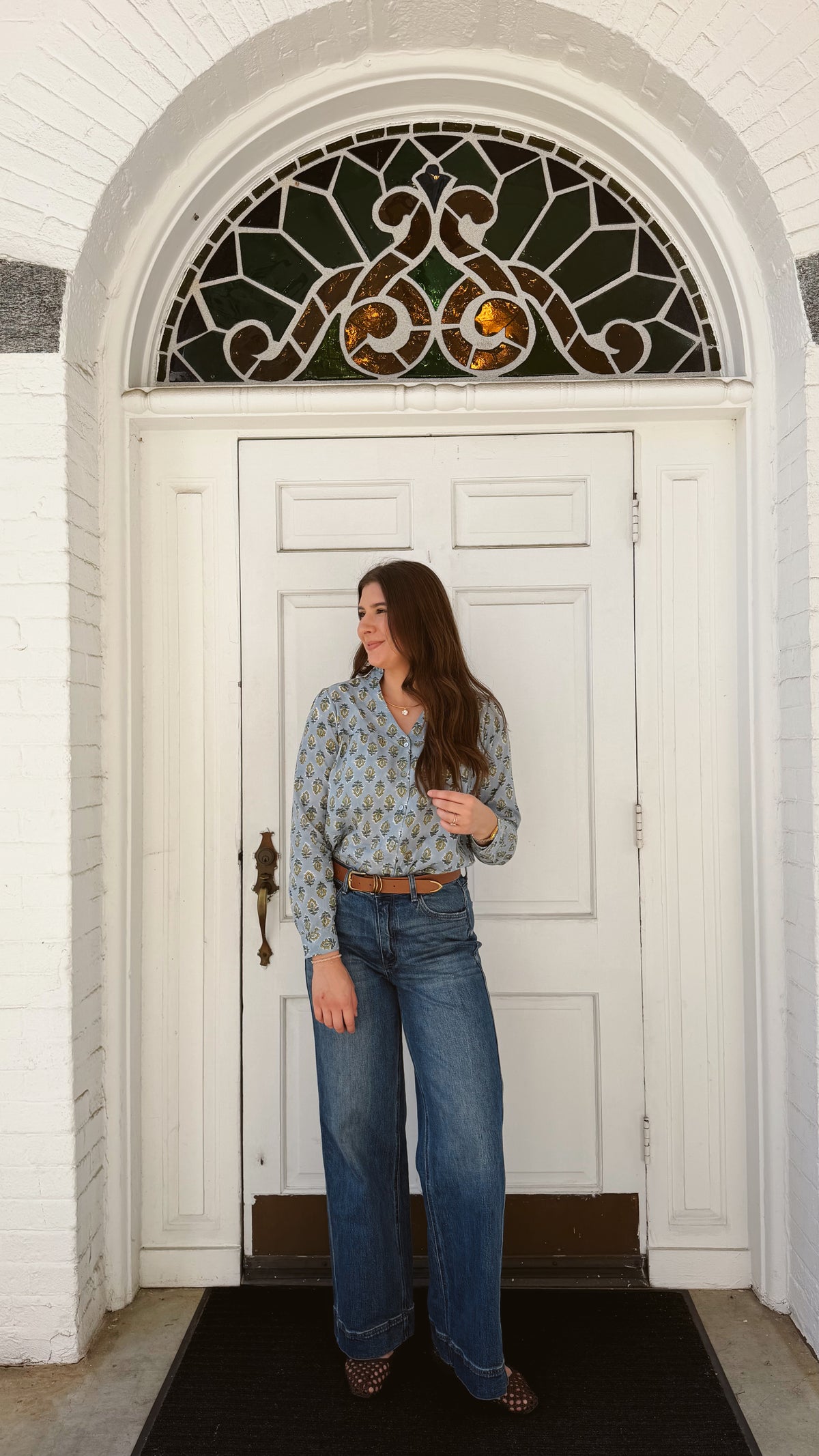 Nina Blouse – Floral