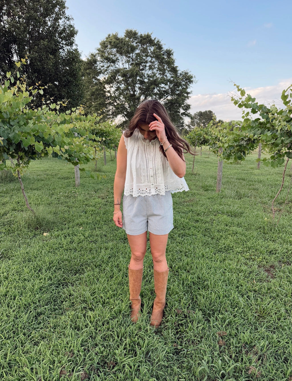 East Coast Striped Shorts