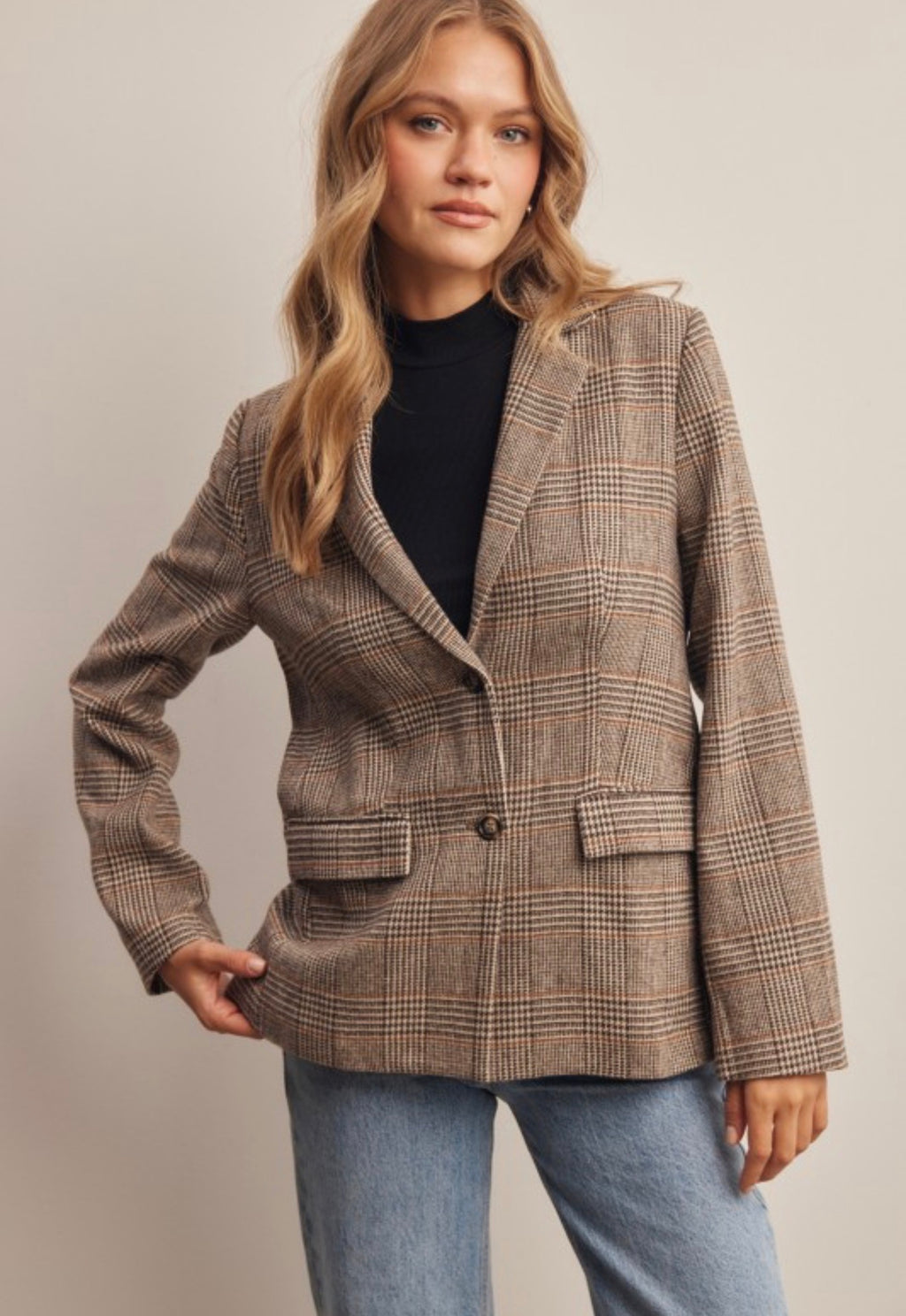 Paige Plaid Blazer