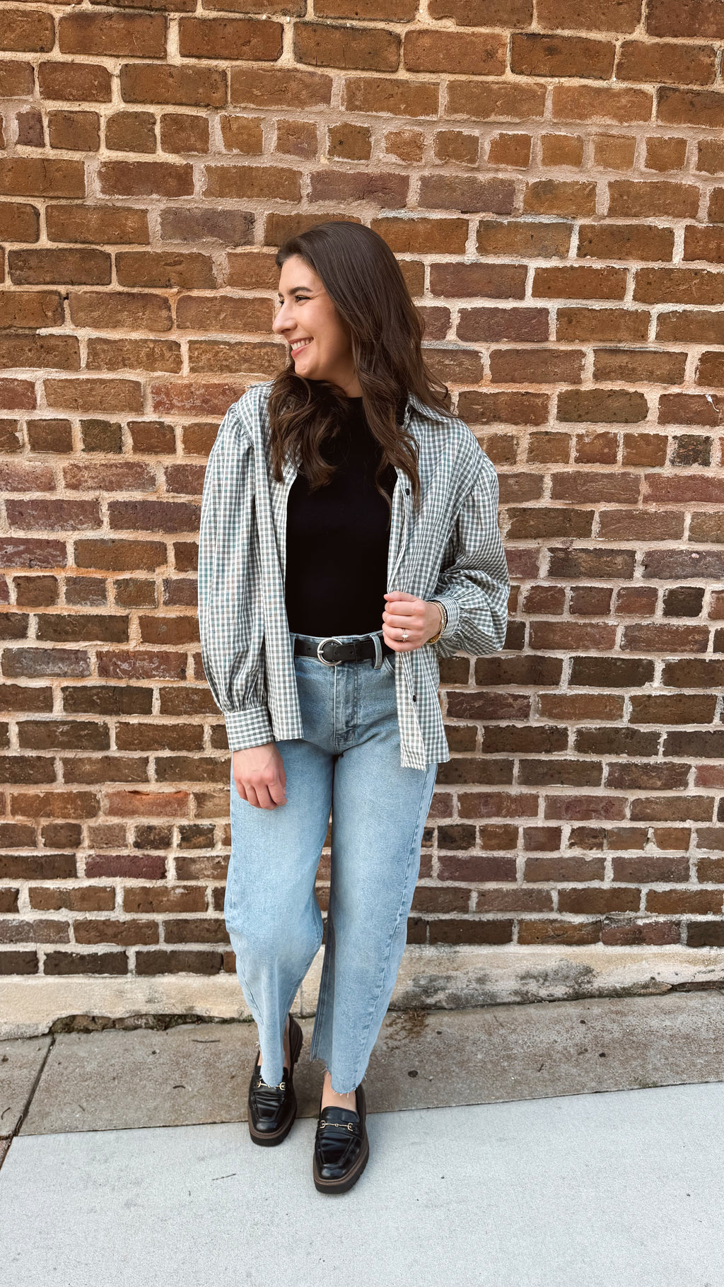 Selena Gingham Shirt
