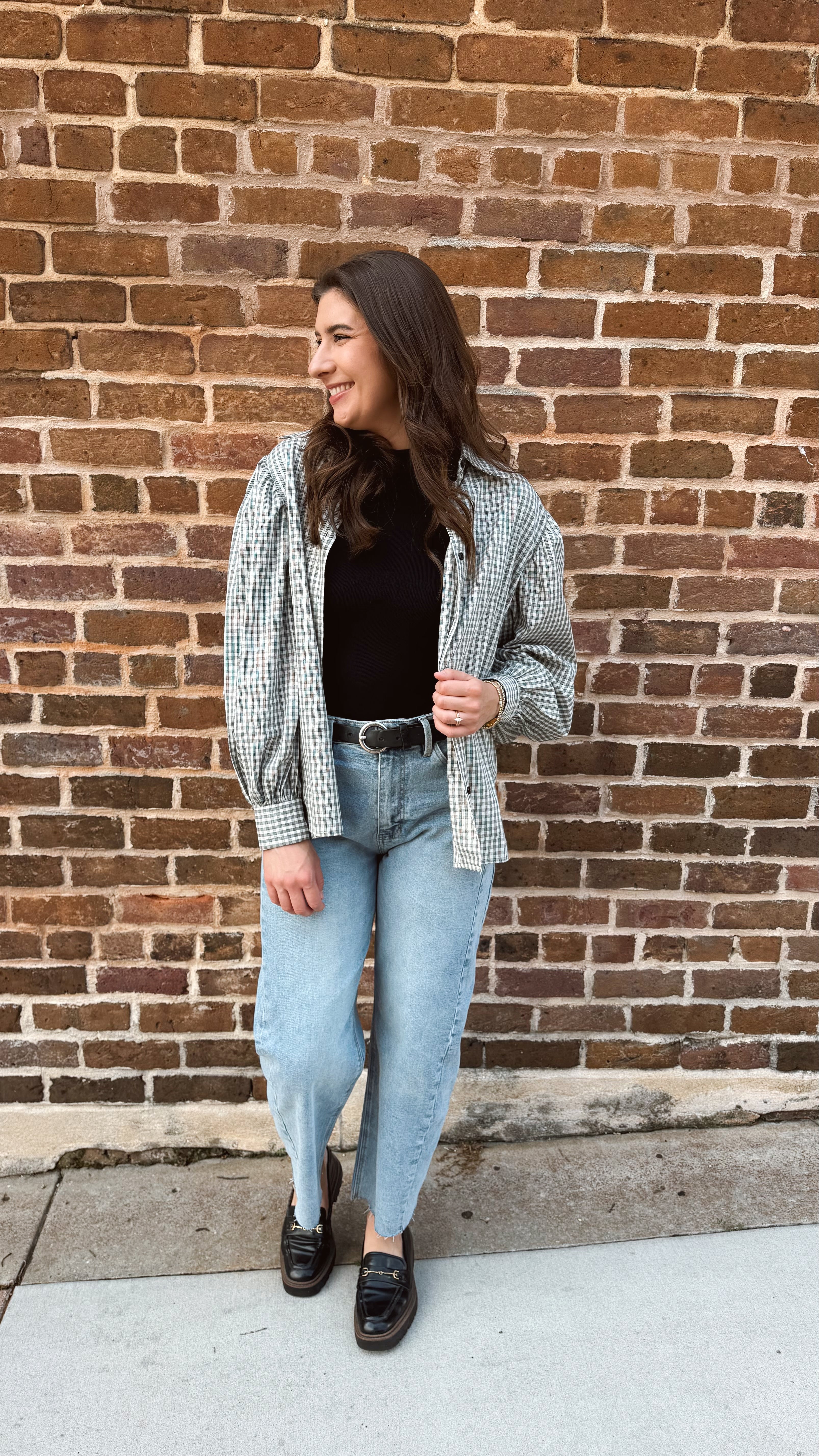 Selena Gingham Shirt