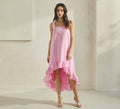Reagan Ruffle High Low Dress