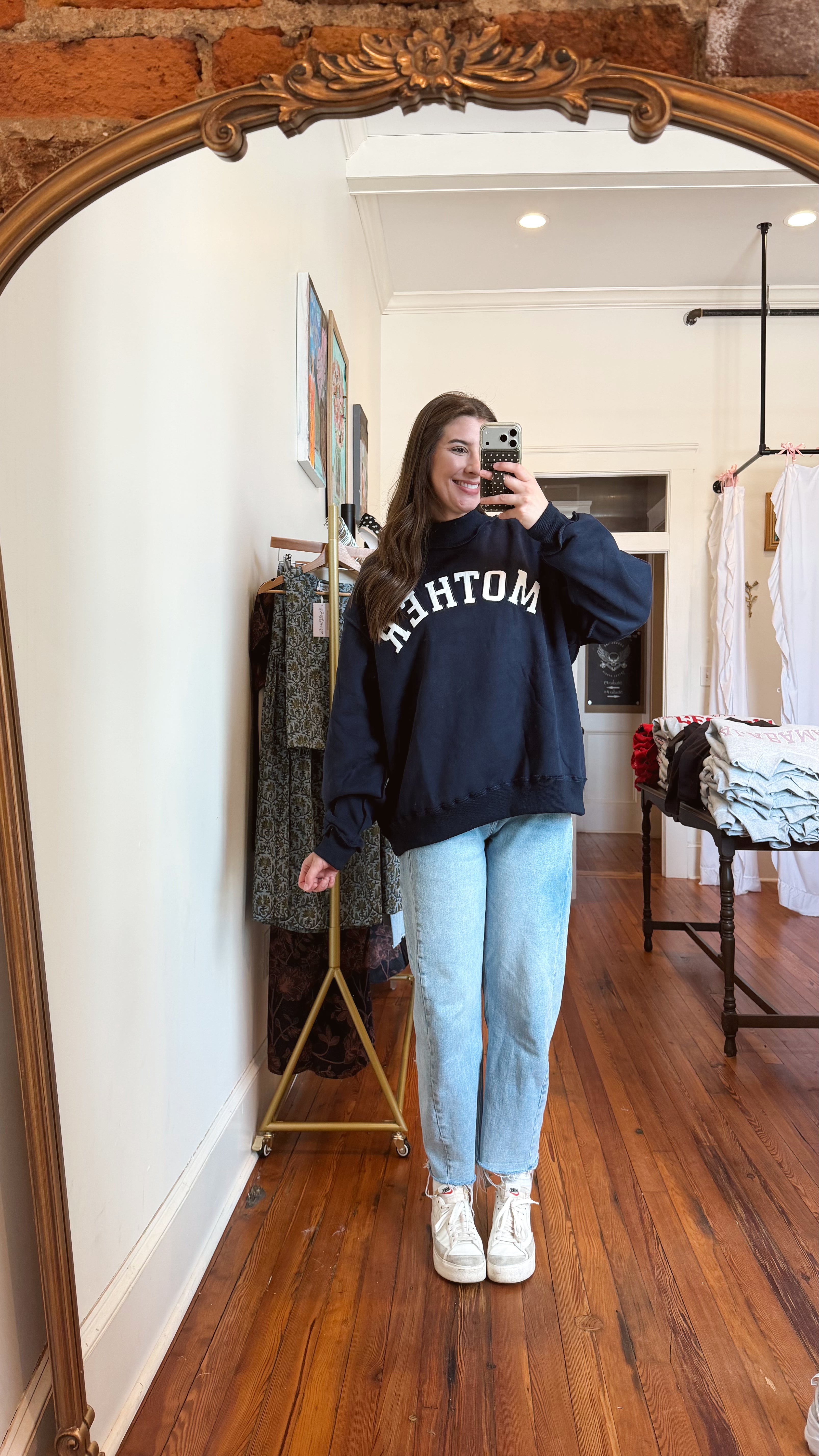 Mother Mockneck Navy