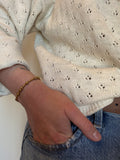 Gold Bead Bracelet- Tarnish free
