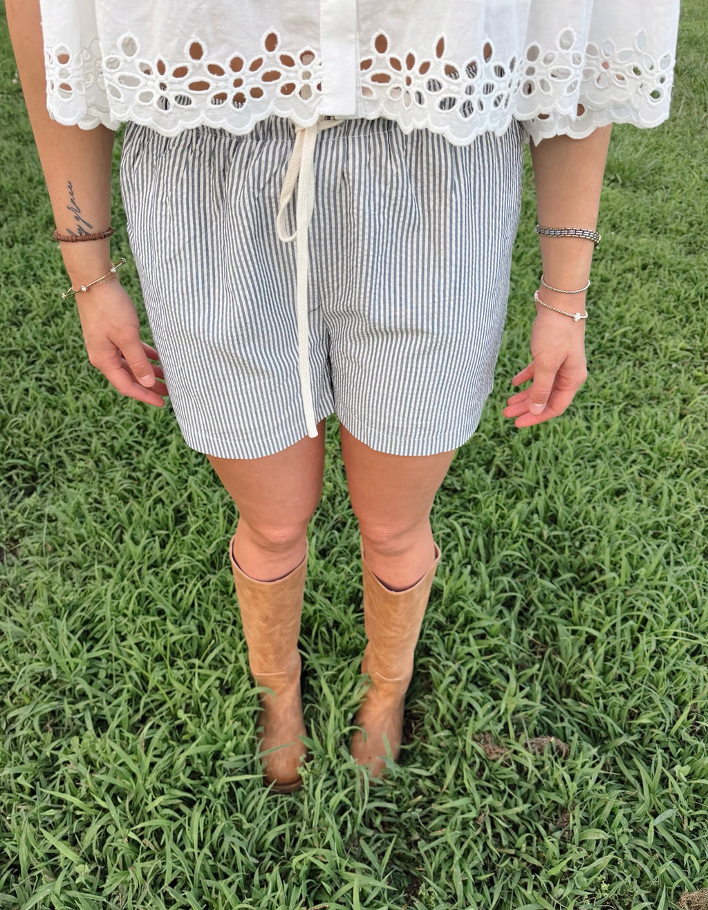 East Coast Striped Shorts