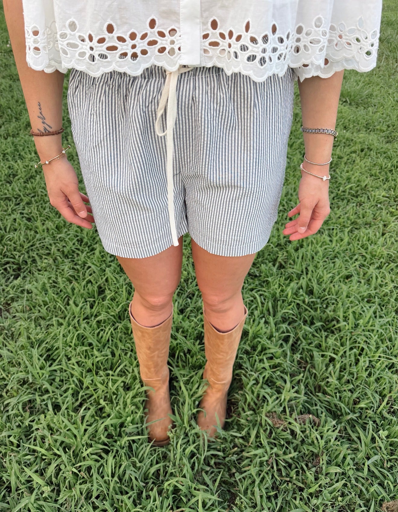 East Coast Striped Shorts