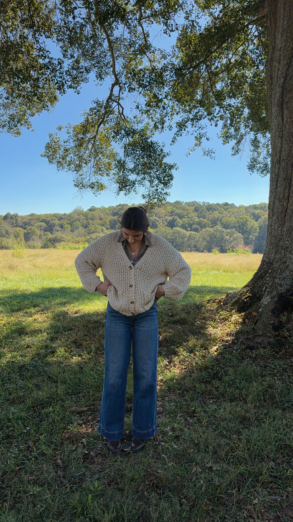 Lydia Chunky Button Cardigan