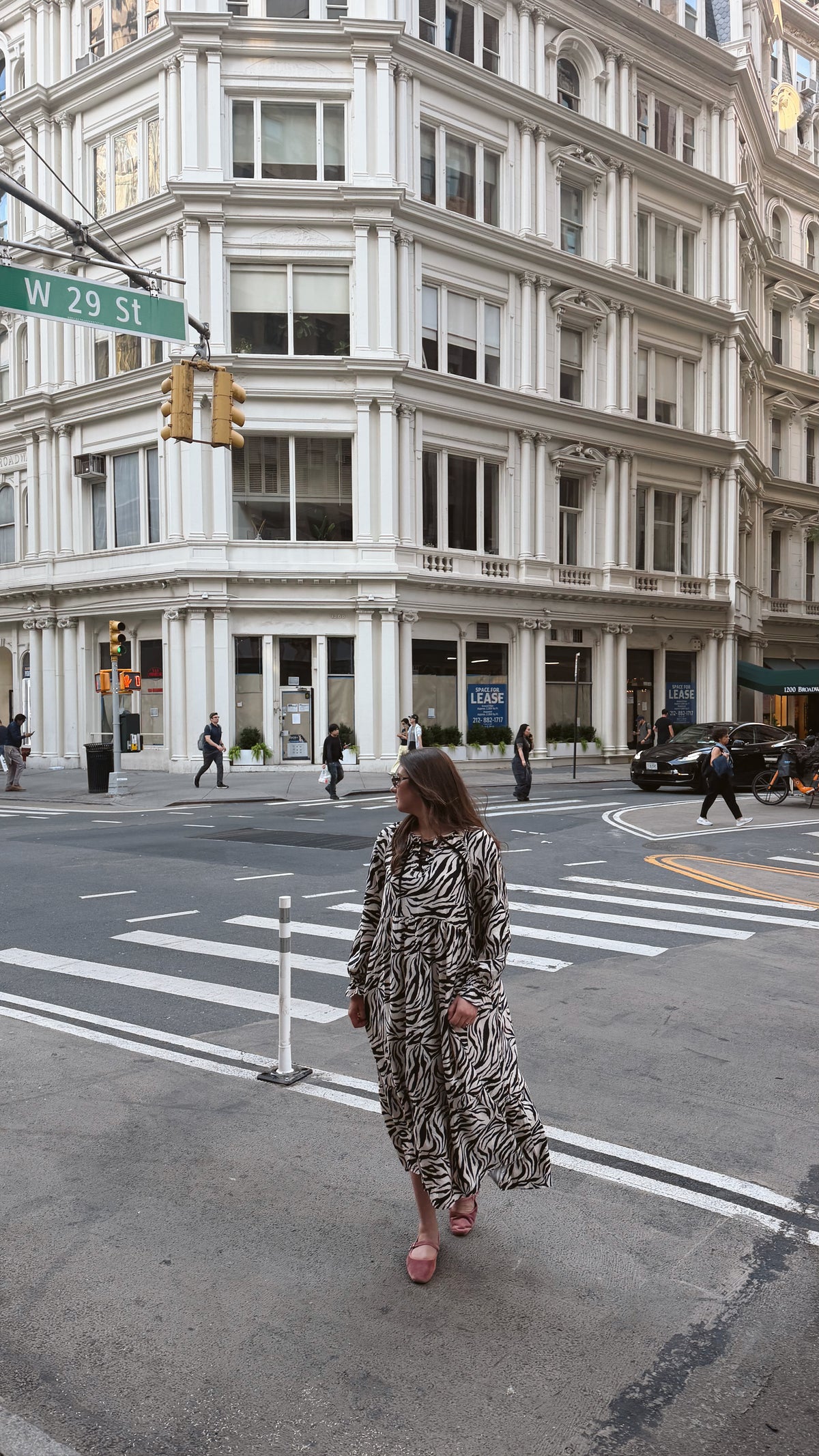 Ansley Zebra Print Maxi
