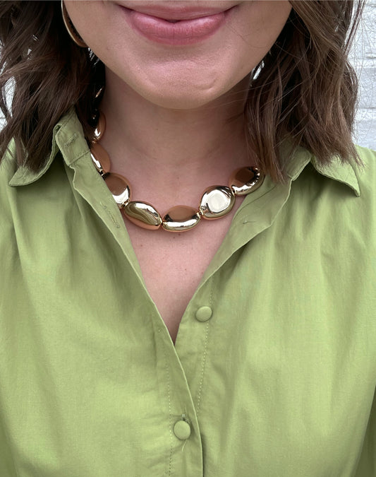 Gold Statement Necklace