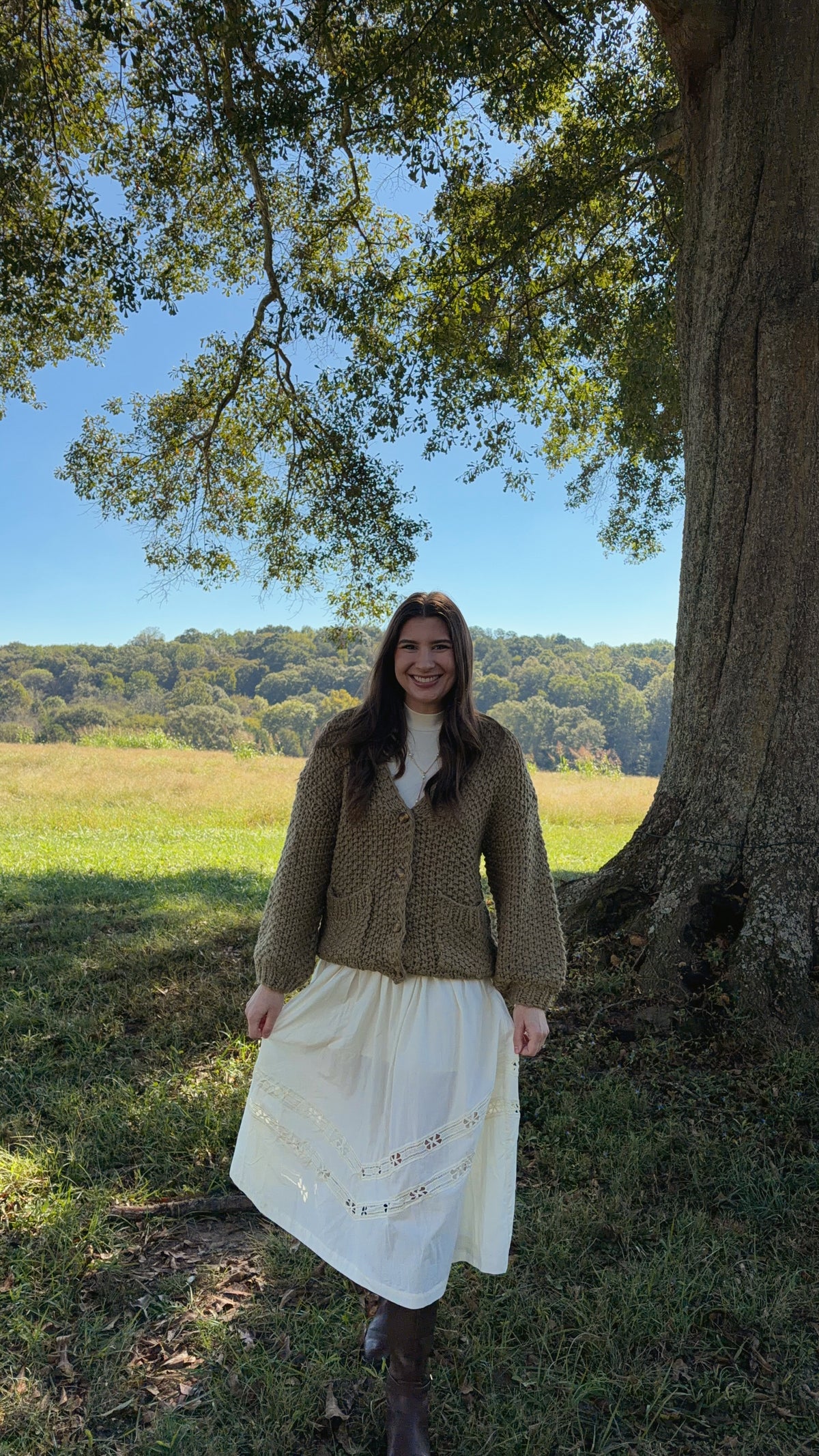 Lydia Chunky Button Cardigan