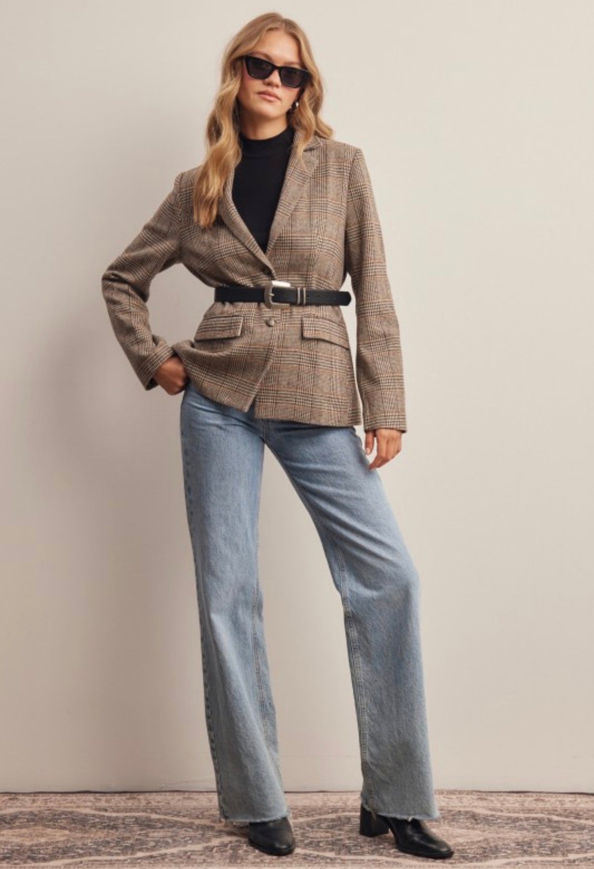 Paige Plaid Blazer