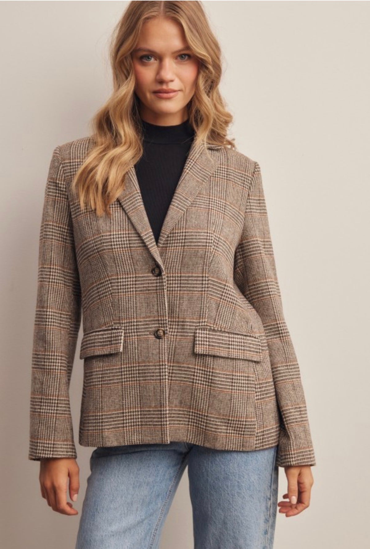 Paige Plaid Blazer