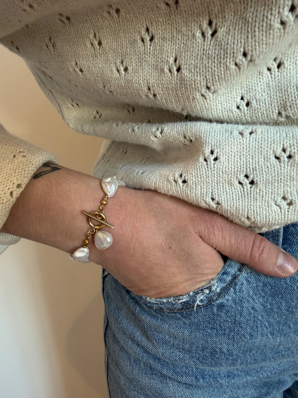 Pearl Bracelet- Tarnish Free