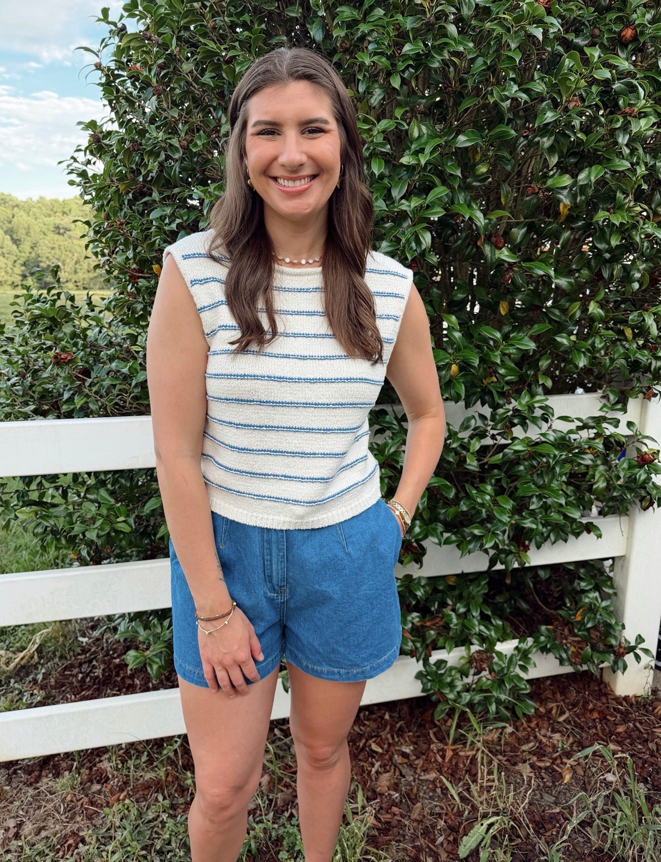 Kali Knit Striped Tank