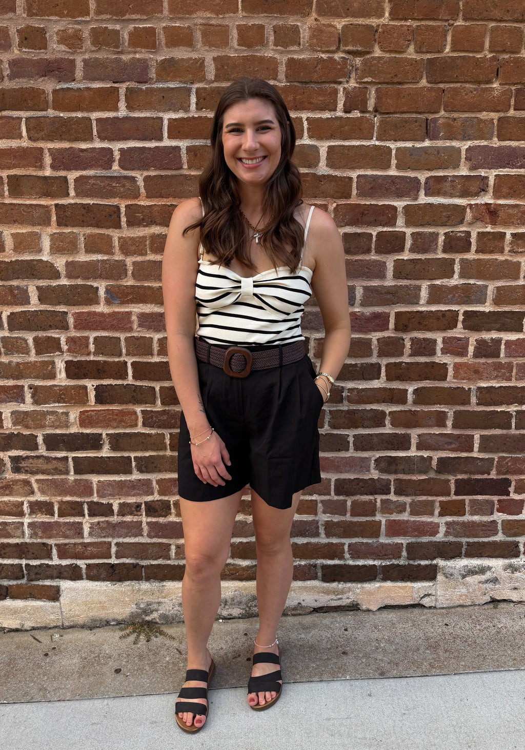 Audrey Black Shorts