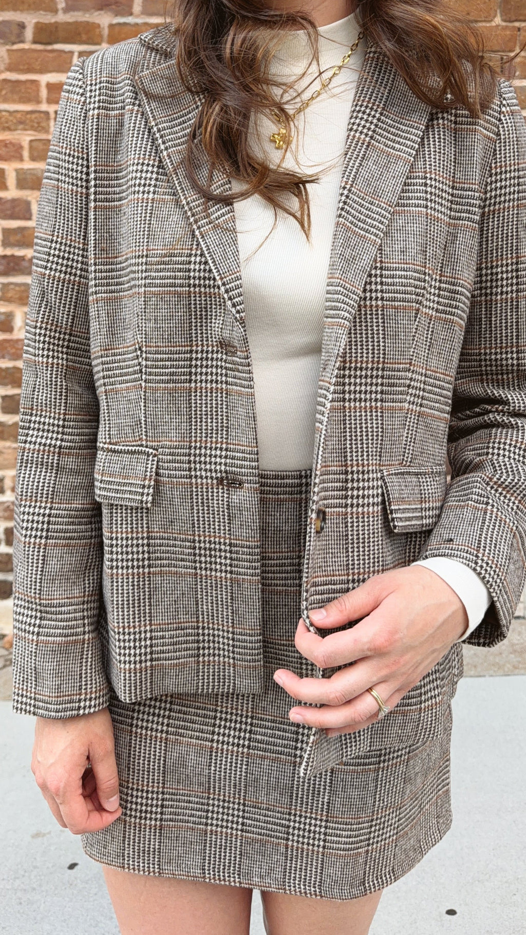 Paige Plaid Blazer