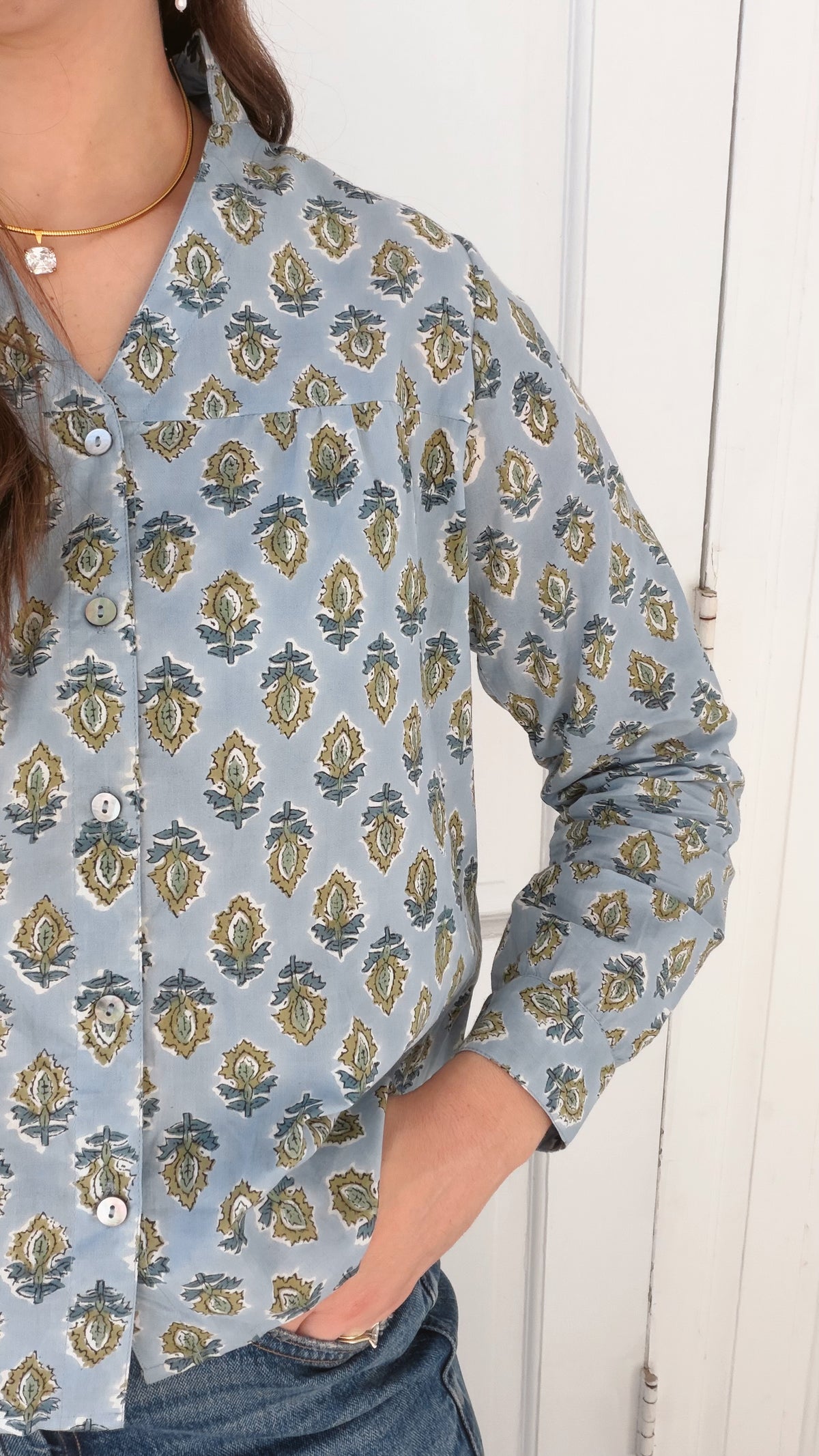 Nina Blouse – Floral