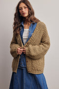 Chunky Button Cardigan