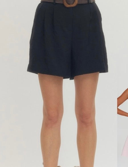 Audrey Black Shorts