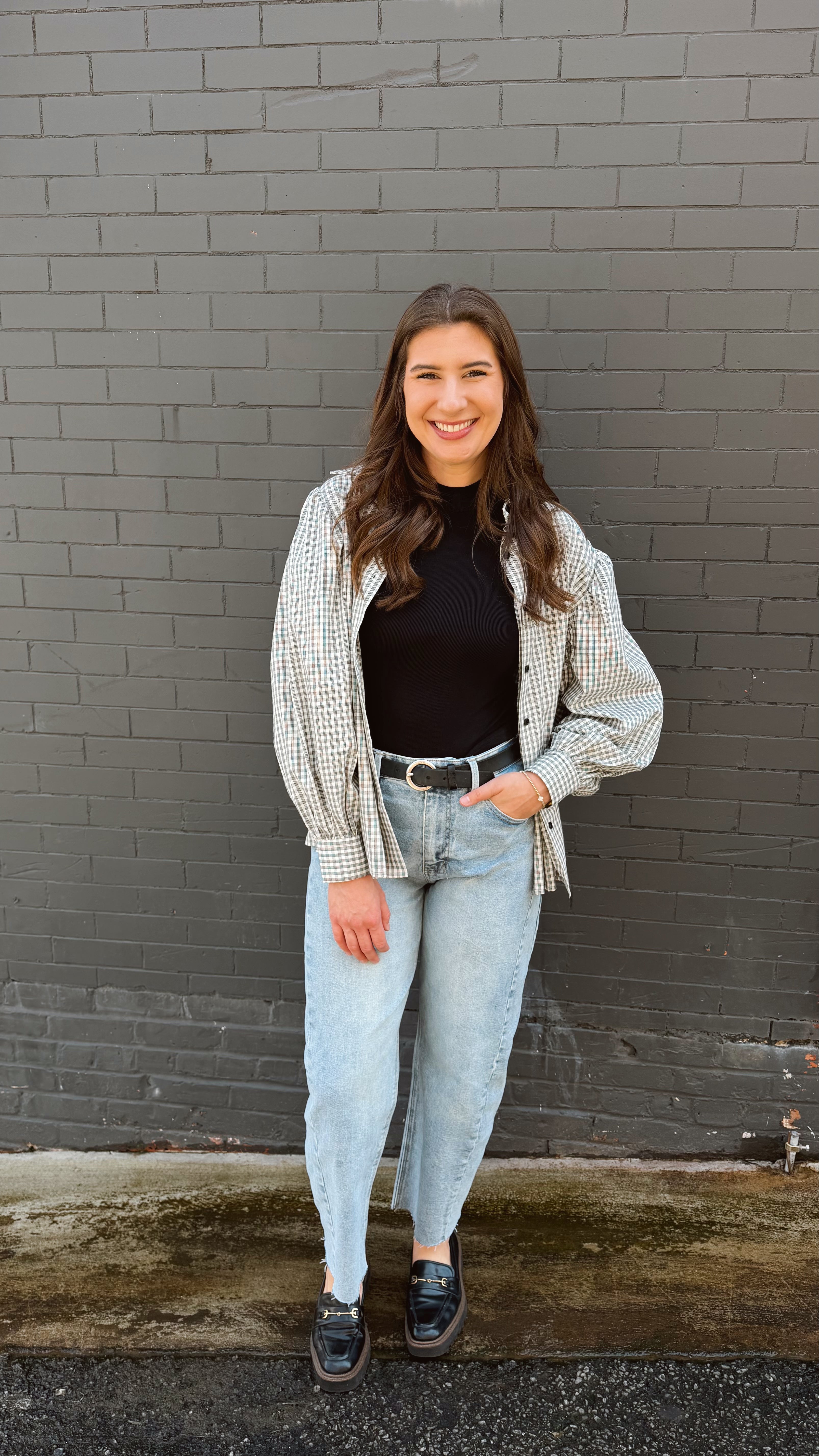 Selena Gingham Shirt