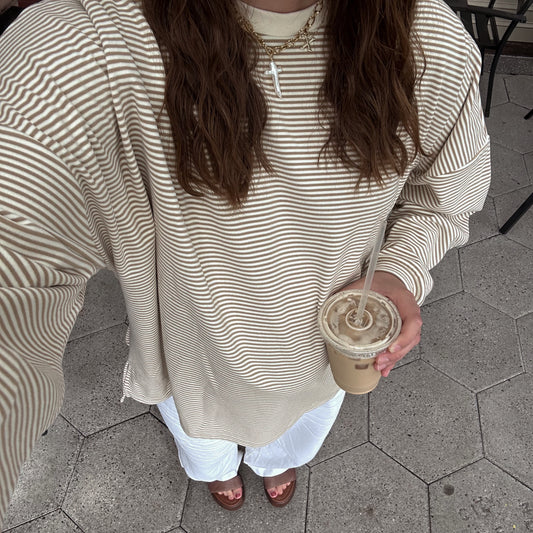 Bella Striped Pullover