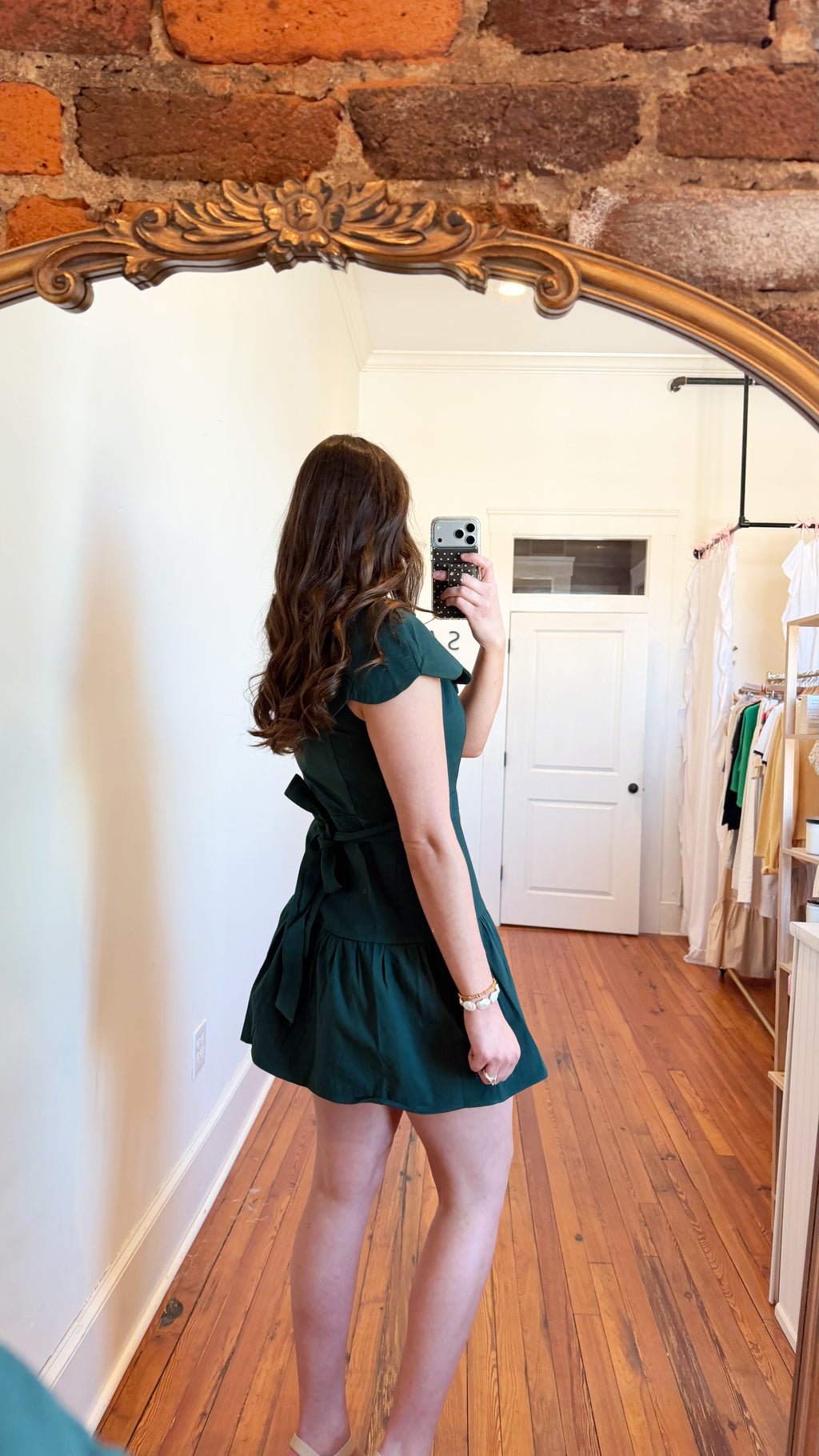 Gianna Oversized Scalloped Collar Dress
