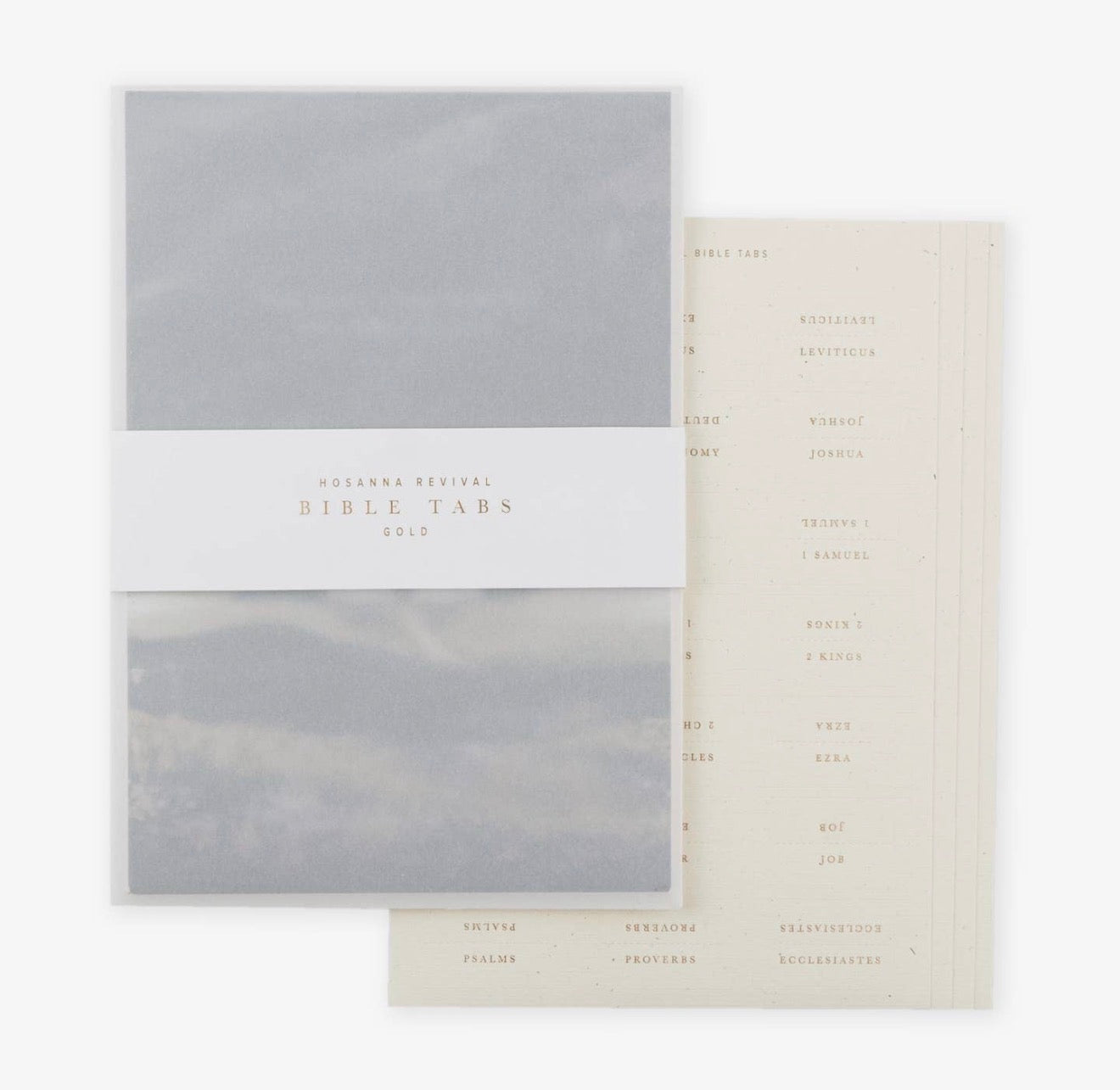 Bible Tabs: Gold Foiling PREORDER