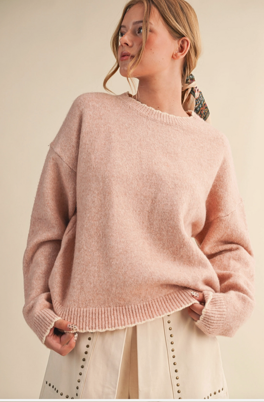 Adeline Pink Sweater