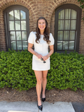 Meredith Polka Dot Mini Skirt