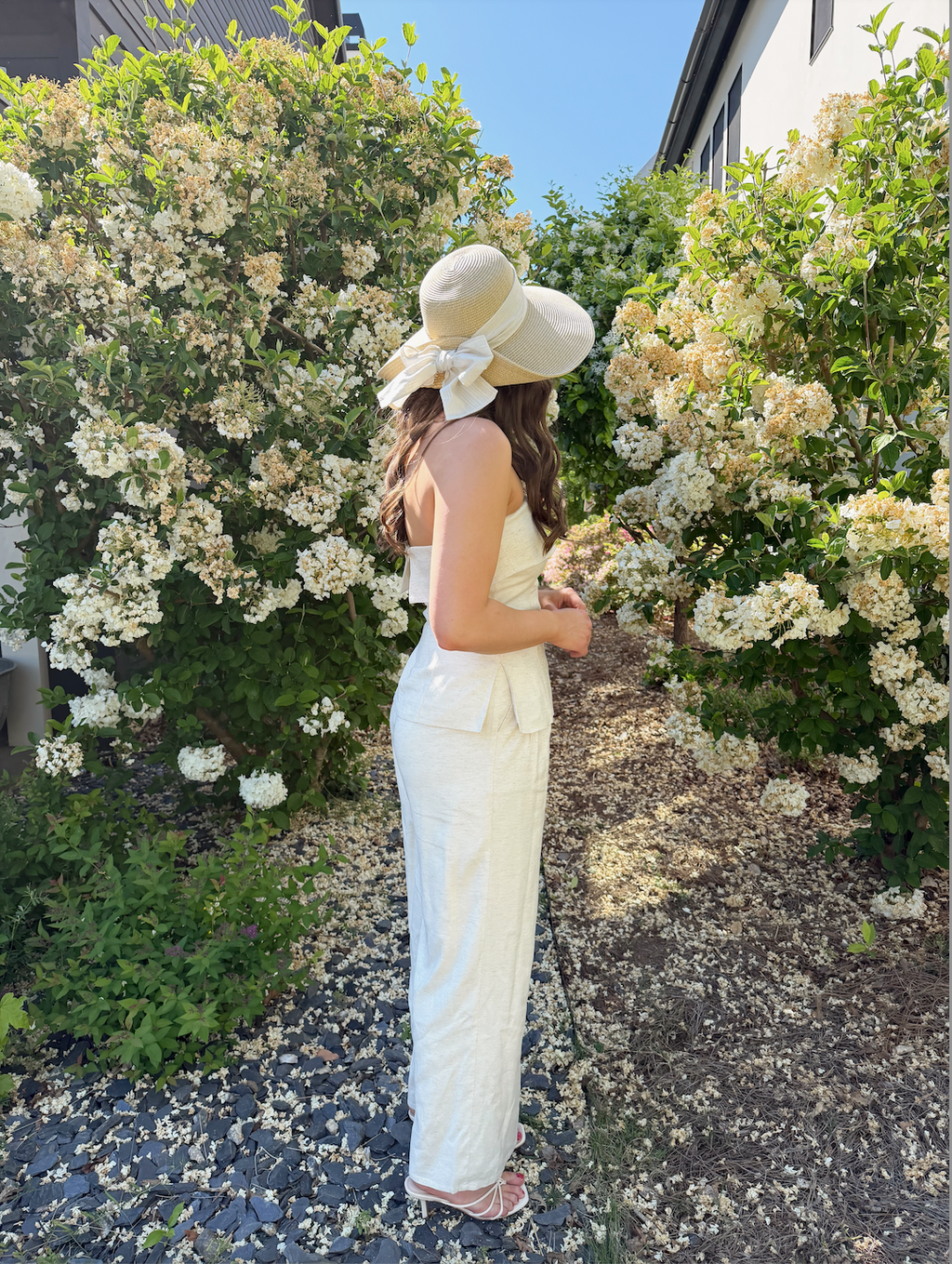Napa Linen Trouser Tube Top Set