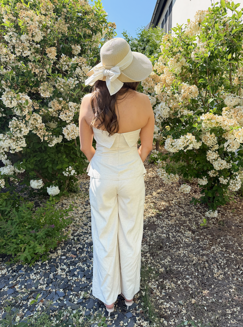 Napa Linen Trouser Tube Top Set