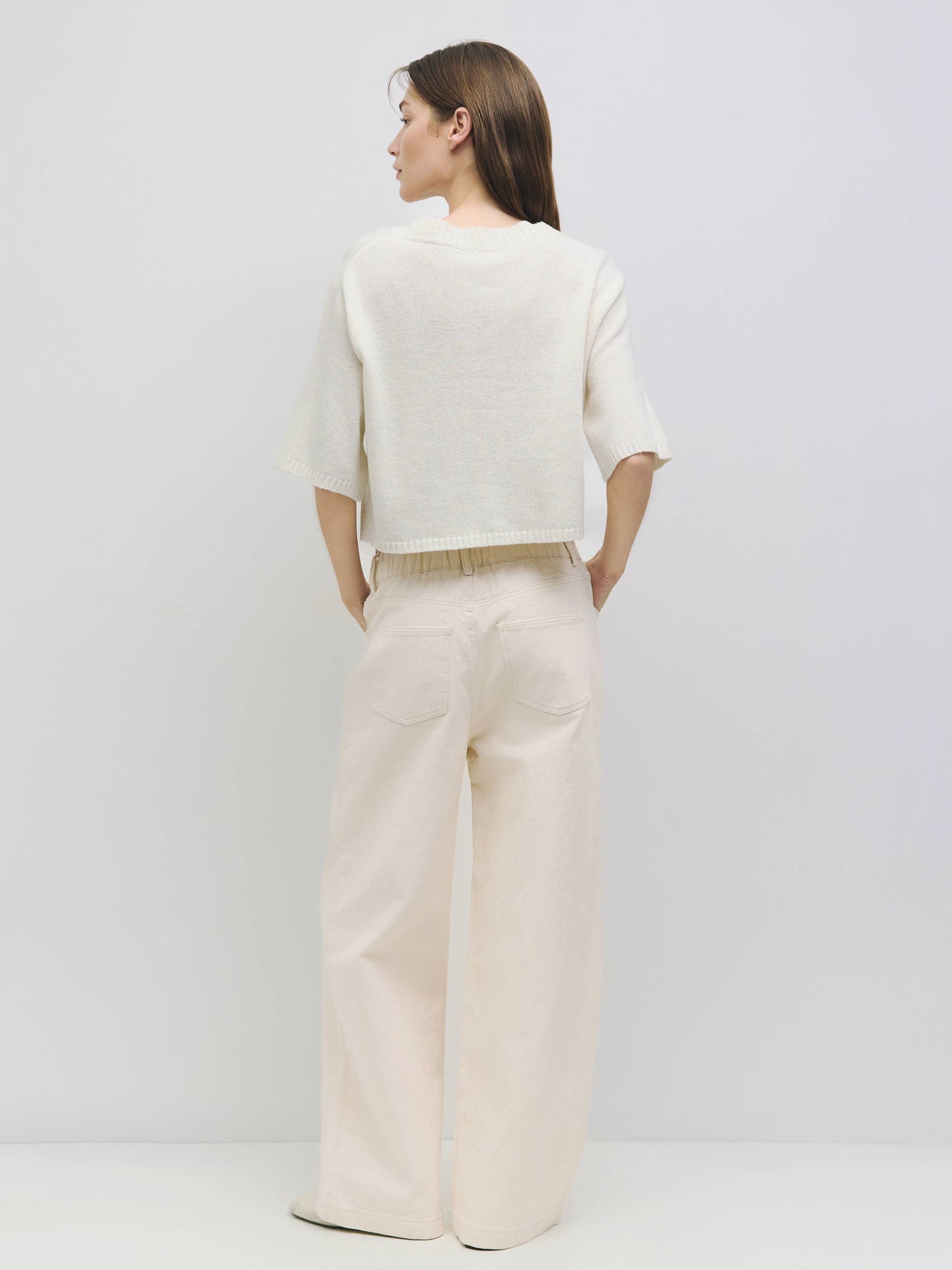 The Stacey Cardigan | Brushed Half Sleeve Cardigan