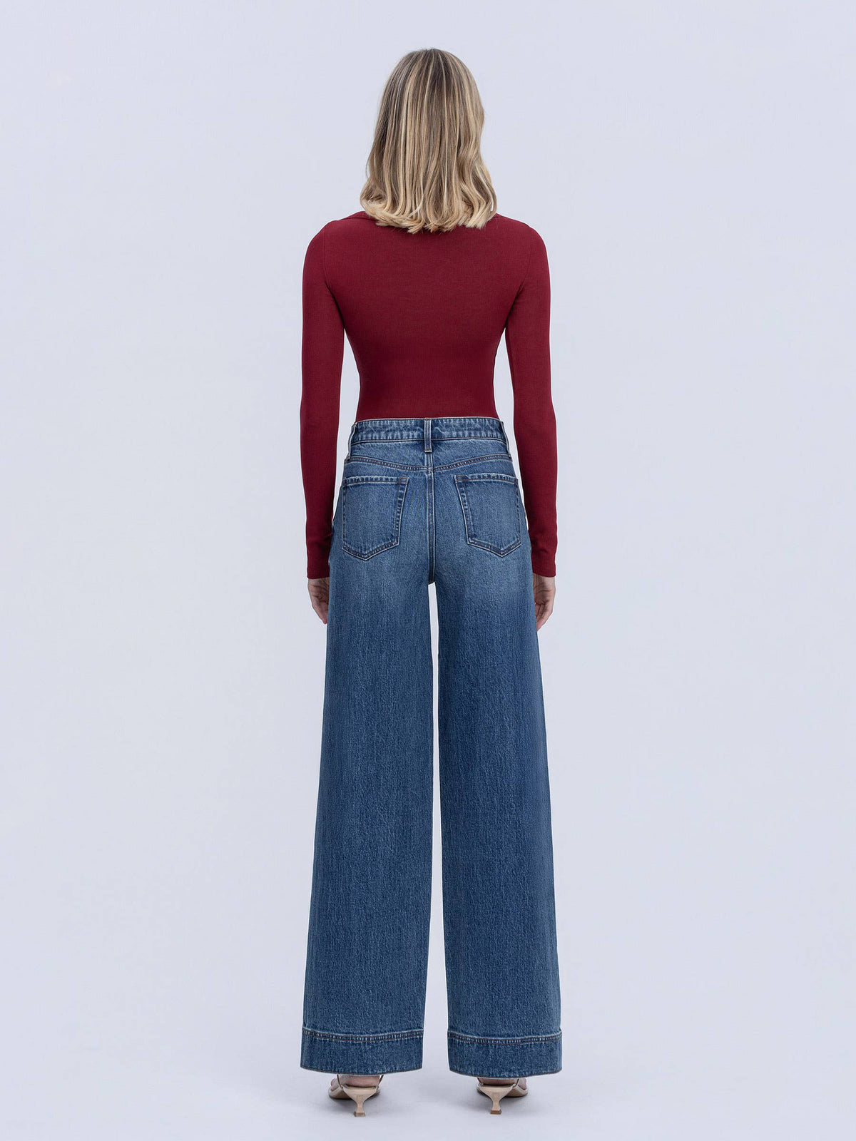 Maggie Super Jigh Rise Baggy Trouser Jeans feature