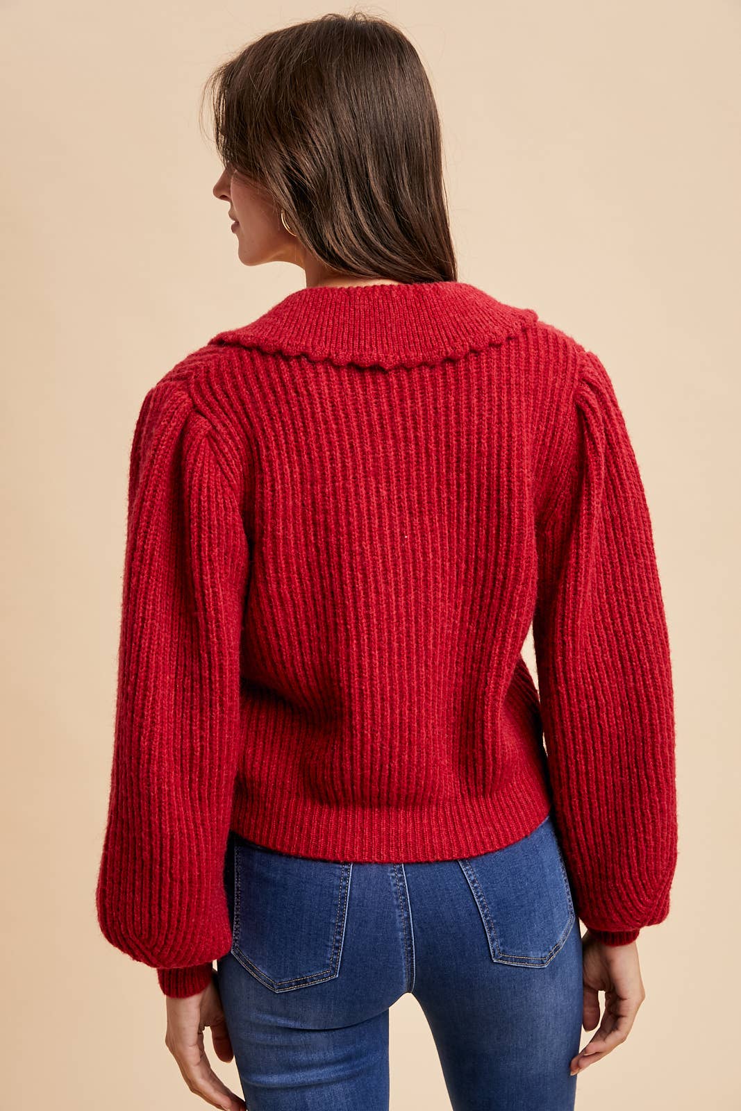 Cherry Collared Cardigan