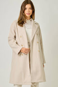 Dianne Double Breasted Dolman Sleeve Coat