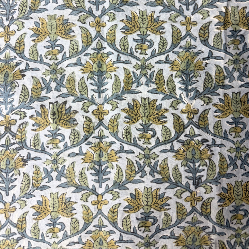 Lucy Tank Top – Floral Block Print